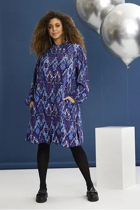 zhenzi jurk print Dove562