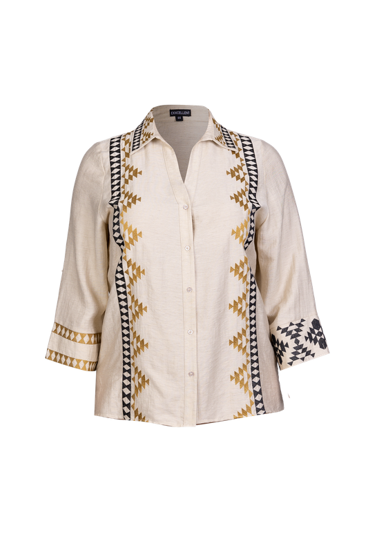 Exxcellent Ylenia blouse Wood Ash 25ZFQE10