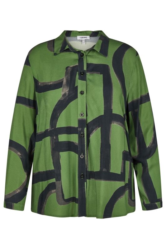 Brand Blouse Print 18470 5143