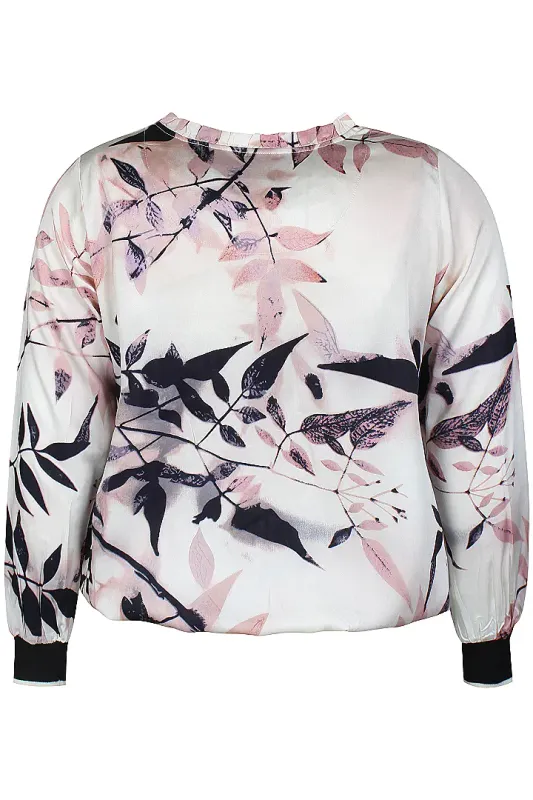 zhenzi ZH-Angel Blouse lange mouw Pale Rose 201331