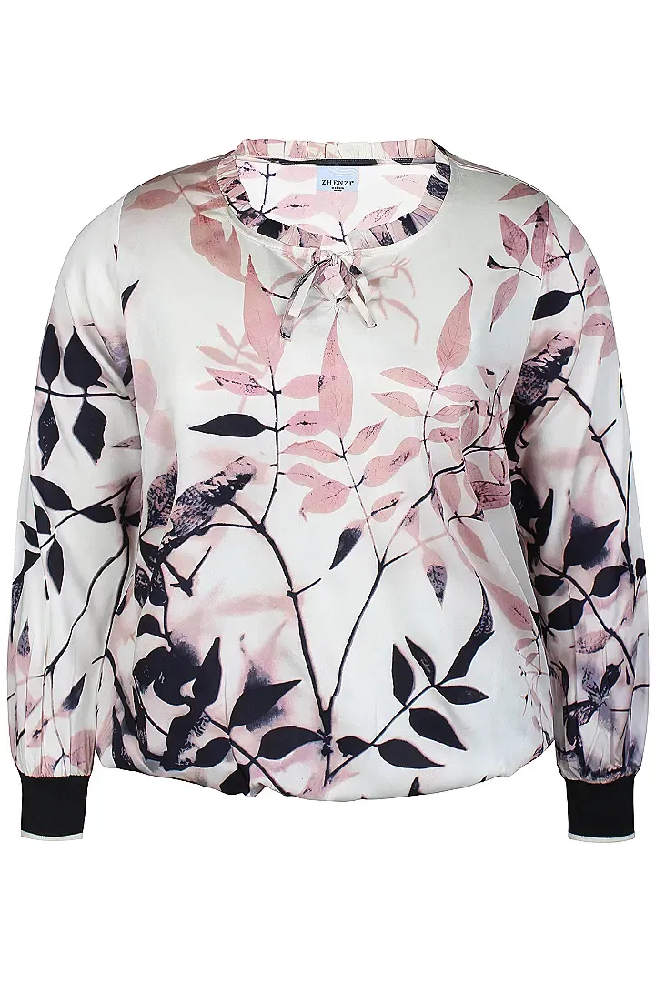 zhenzi ZH-Angel Blouse lange mouw Pale Rose 201331