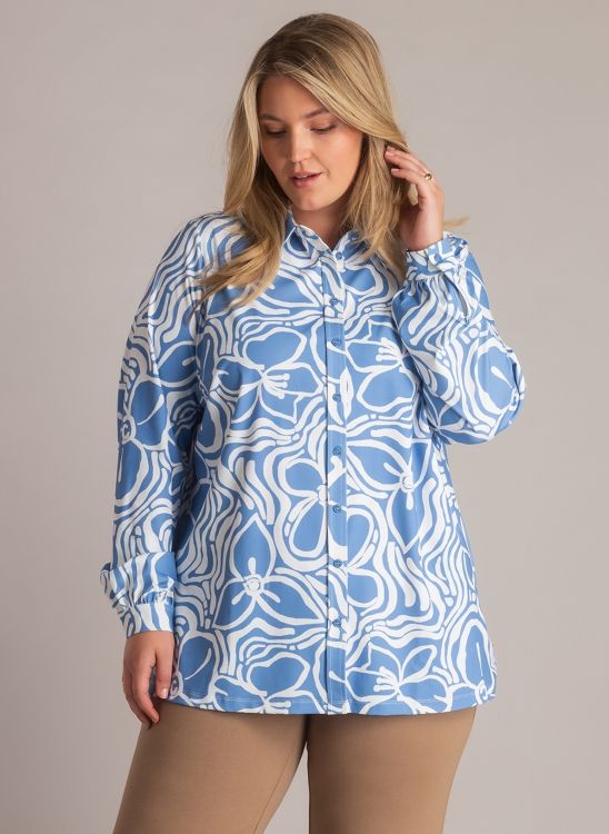 Yest Curve Vedita Essential Uniform Blue/Off Whi A006242