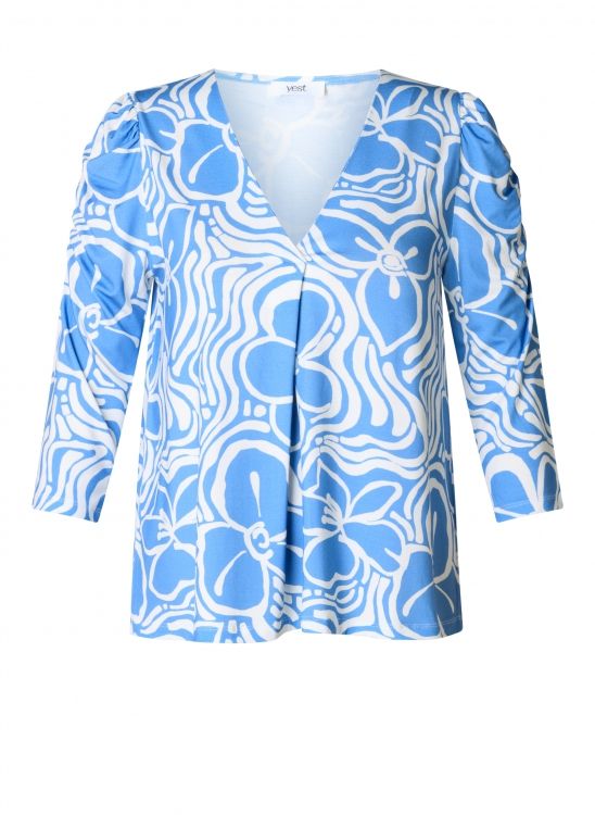 Yest Curve Jovita Uniform Blue/Off Whi A006126