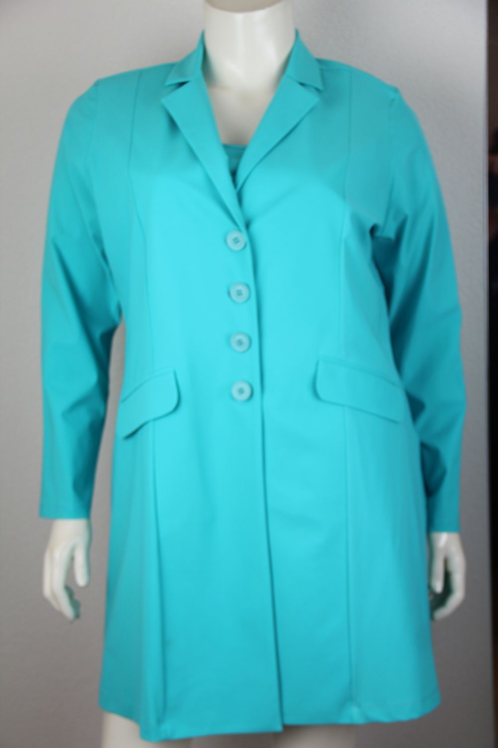 Only-M Blazer lang Klepzakje Schoudervullin Azzurro SC.GIAC.006DG