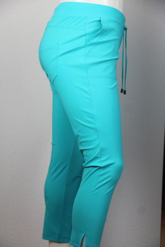 Only-M Pantalon 7/8 met splitje SC Strong D Azzurro SC.PAN.S.029DG