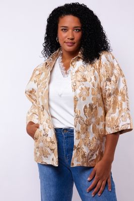 Exxcellent Kiranne jacket Sand/Light Camel 26VZE36