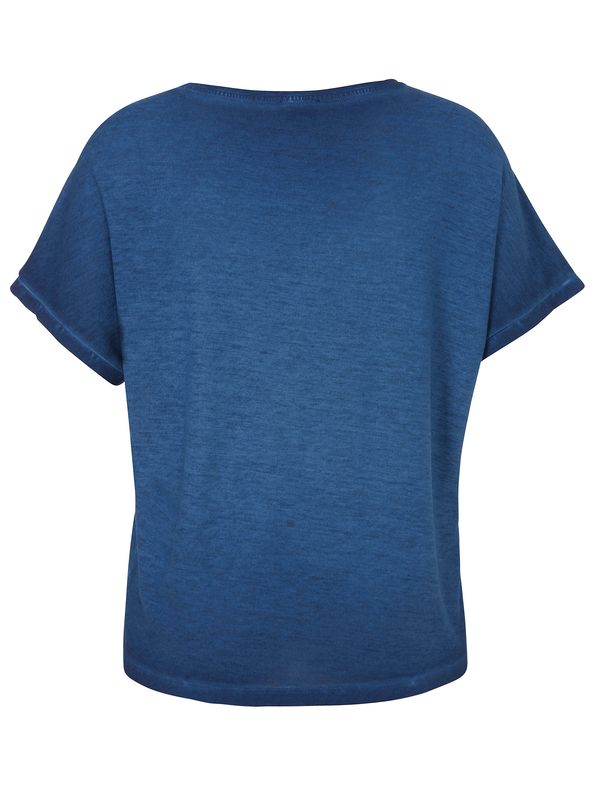 Via Appia Due T-shirt ronde hals Blauw 2611478