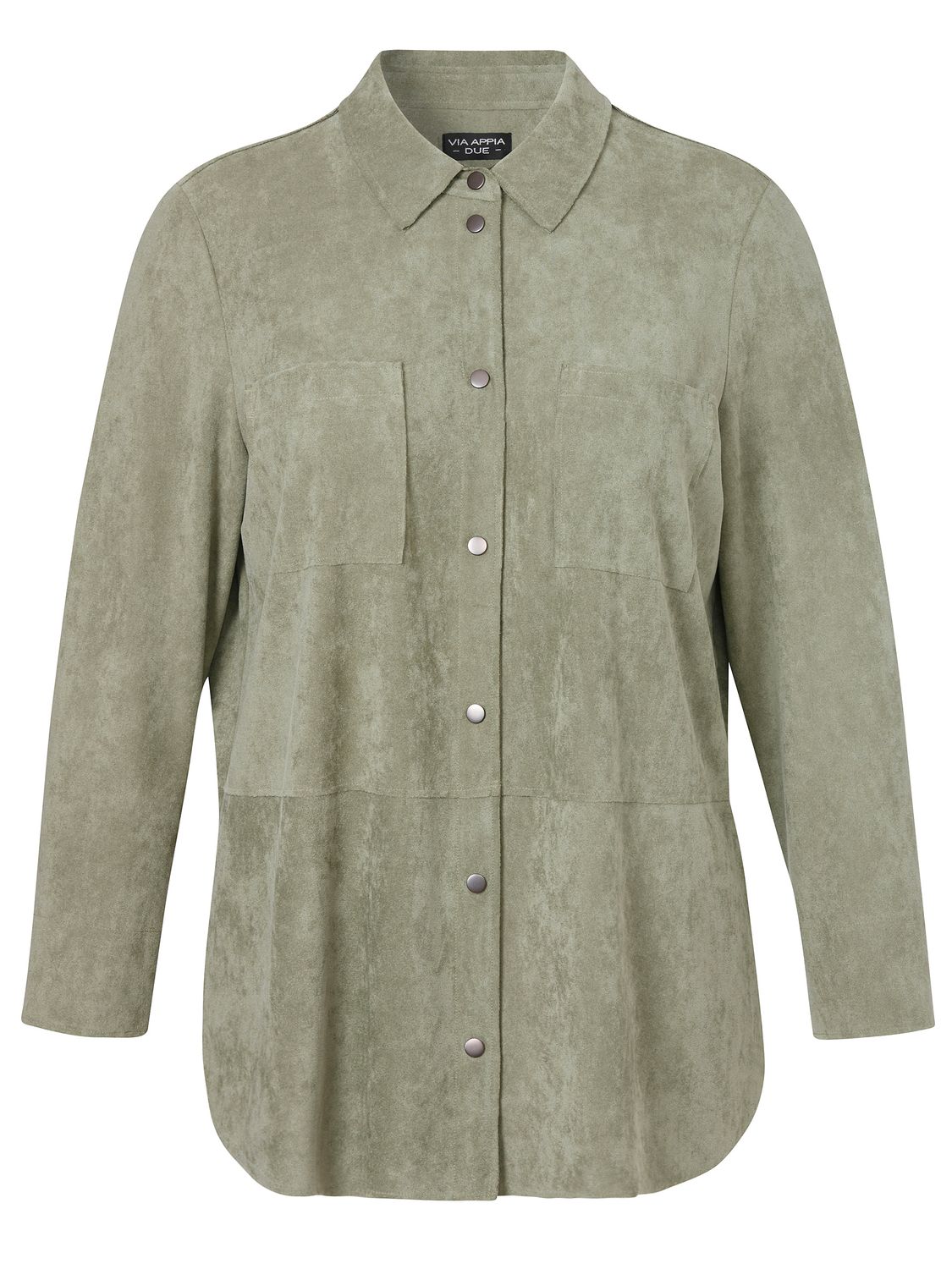 Via Appia Due Blouse Olijfgroen 2611785