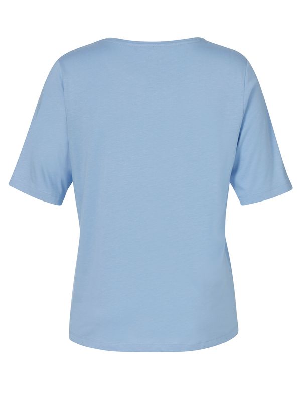 Via Appia Due T-shirt ronde hals Blauw 2611485