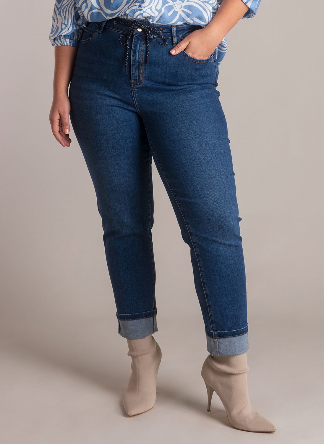 Yest Curve Violet Essential Denim Stone Wash Blue A006034