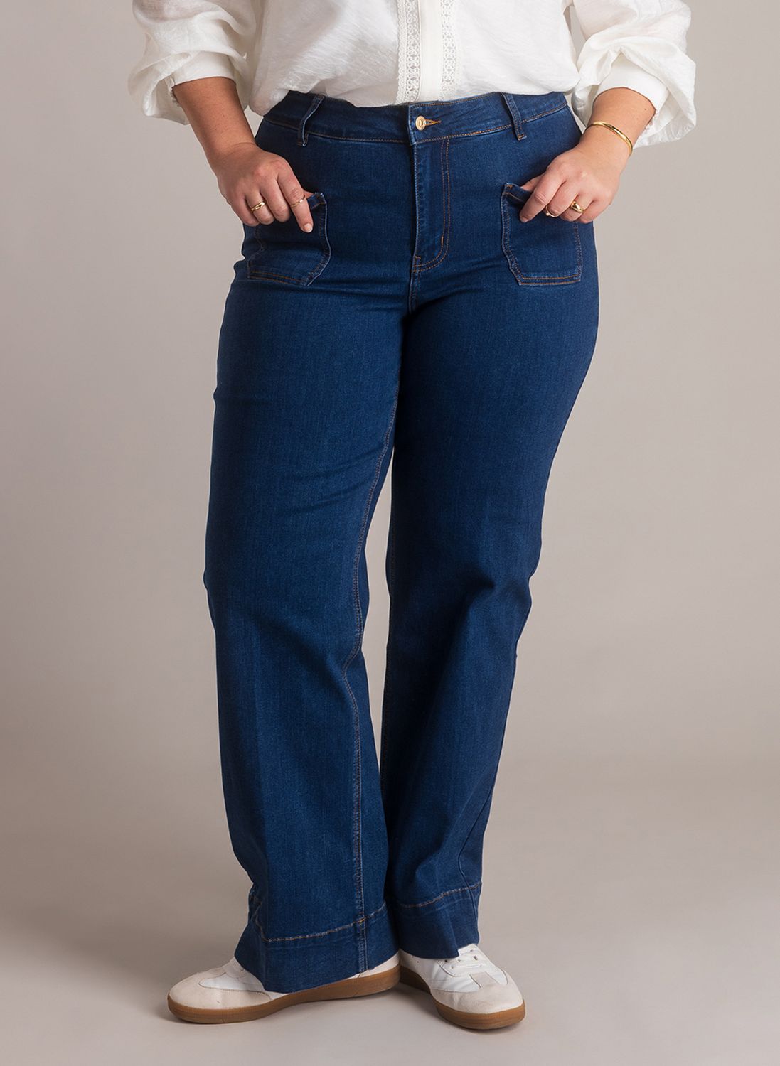 Yest Curve Jelka Denim Stone Wash Blu A006037