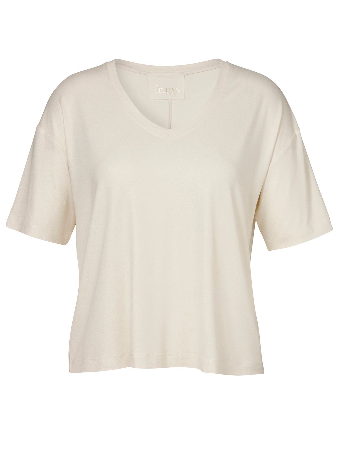 Frapp T-shirt V-hals Stone 2651723