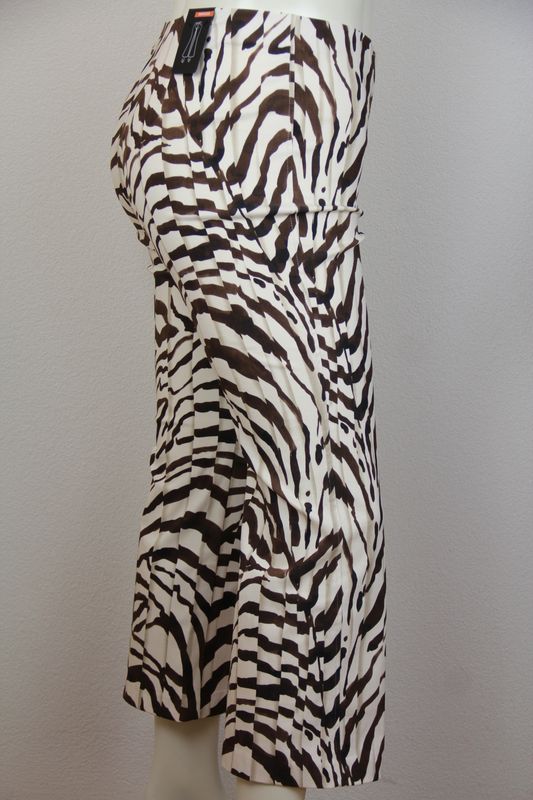 Robell Broek Joella 09 68 cm print bruin 53421 55105