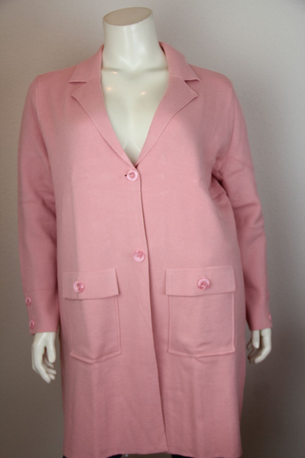 Only-M Vest Rosa Antico BASIC.200.0DG