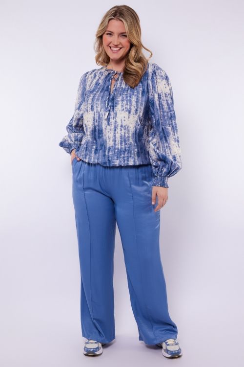 Exxcellent Broek Ember Dusty Blue 26ZQE03