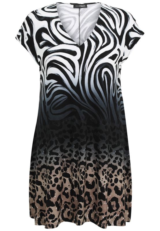 Doris Streich Tuniek 1/2 mouw Bast 422157