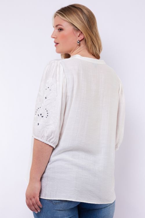 Exxcellent Top Cambrie Offwhite 26ZQE19