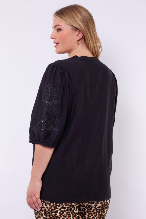 Exxcellent Top Cambrie Black 26ZQE19