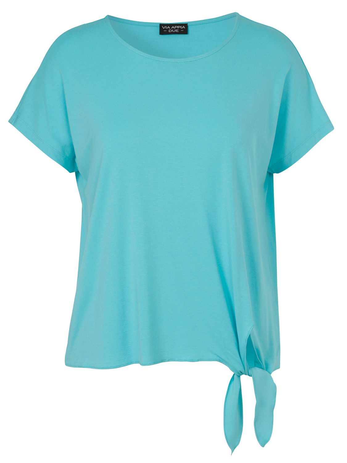 Via Appia Due T-shirt ronde hals Aqua 2622770