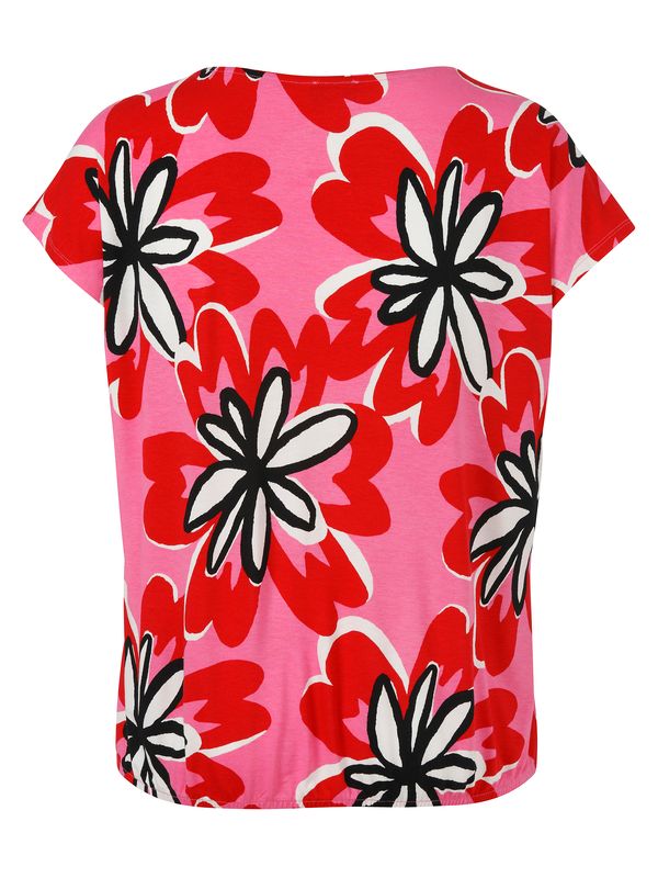Via Appia Due T-shirt ronde hals pink multicolor 2622710