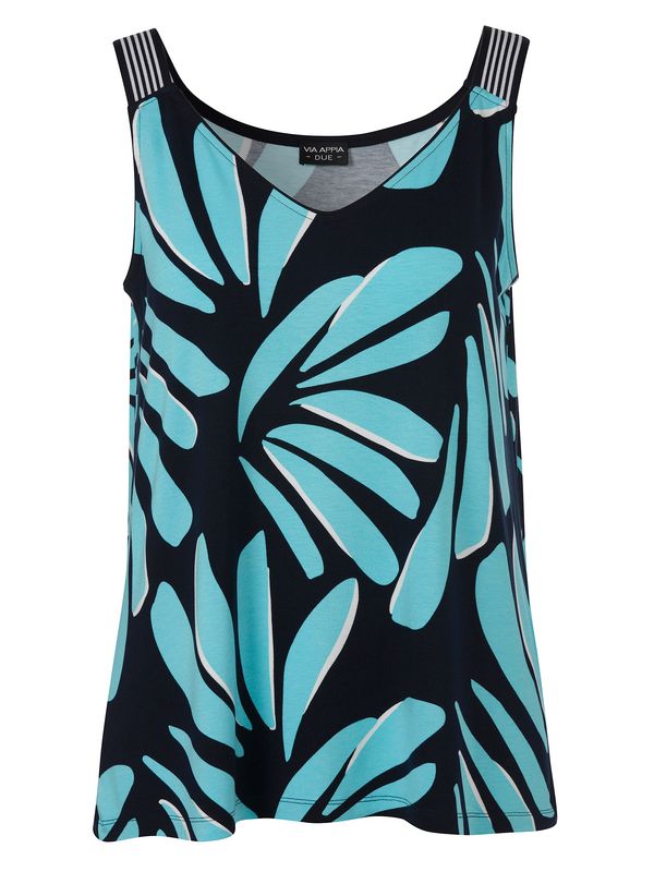 Via Appia Due Top V-hals Marine 2612442