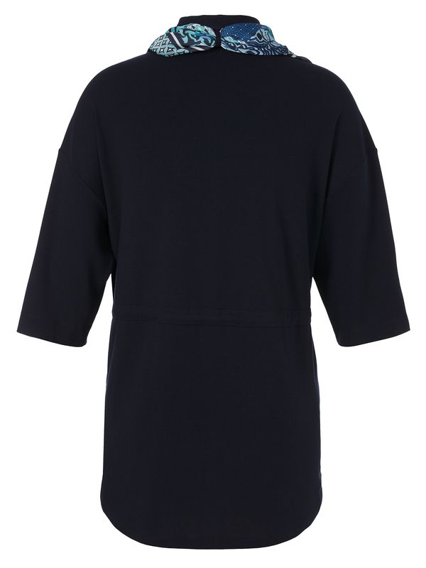 Via Appia Due Blouse met kraag Marine 2612727