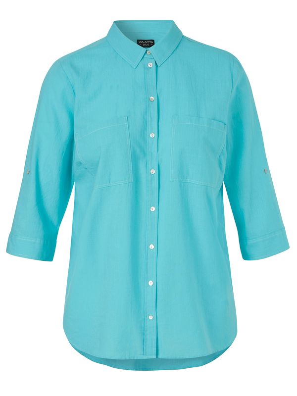 Via Appia Due Blouse 3/4 mouw Aqua 2612671