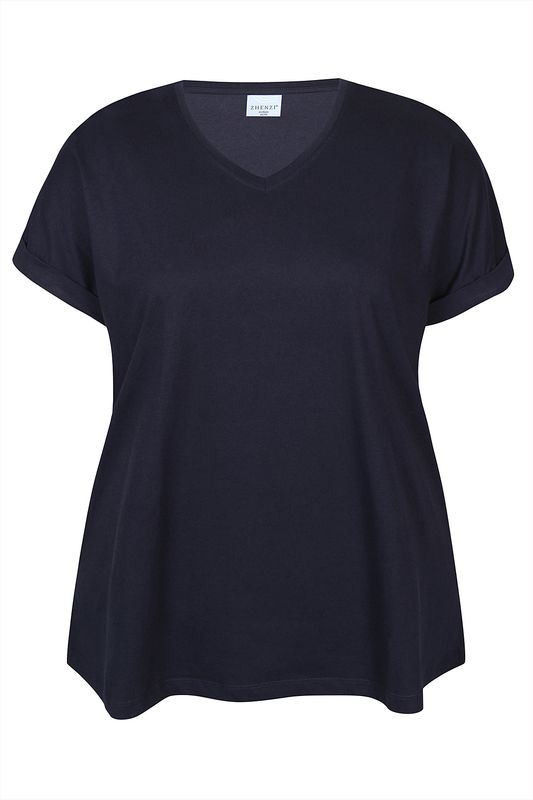 zhenzi Zh-Alberta 014 T-Shirt Navy 201253