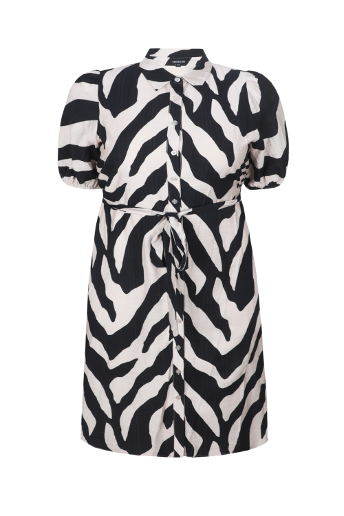 Exxcellent Anniston dress Sand/Black 26ZQE13