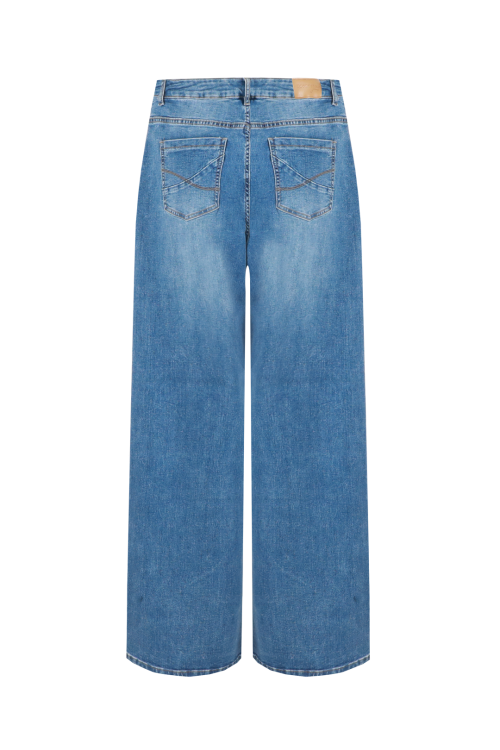Exxcellent Essentials: Neona jeans Denim Mid Blue 00XNE06