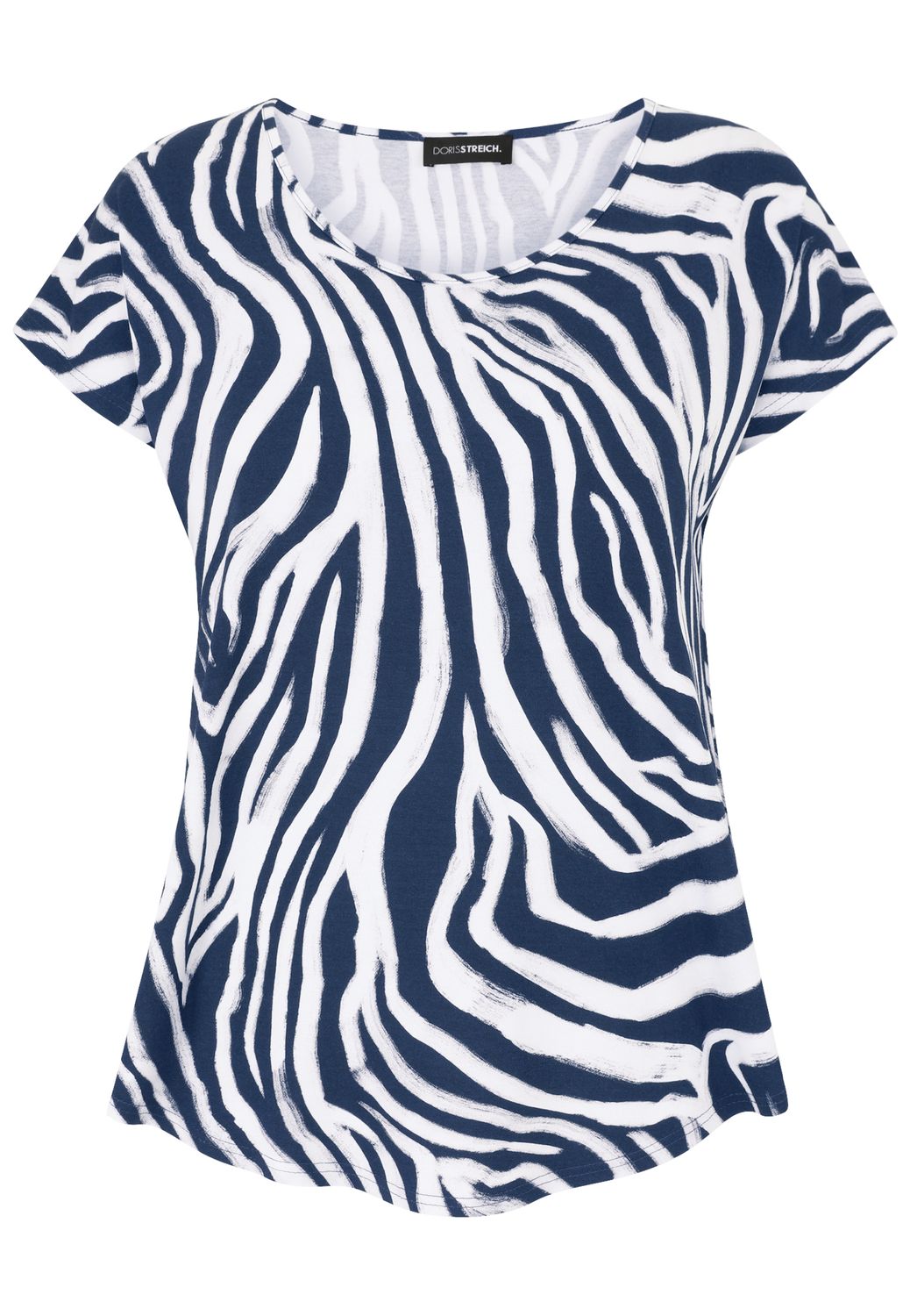 Doris Streich T-Shirt 1/2 Arm Marine 569651