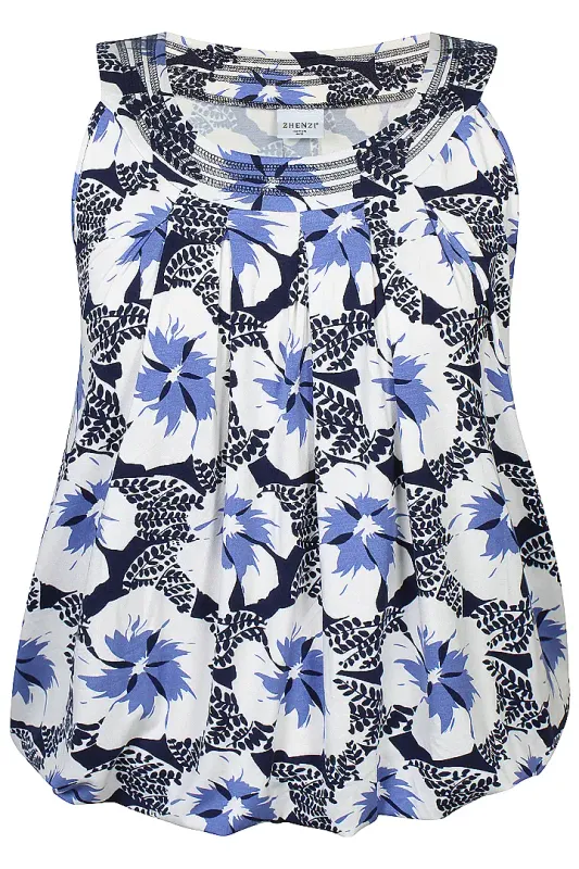 zhenzi Zh-Cindy 1272 Top Navy 201272