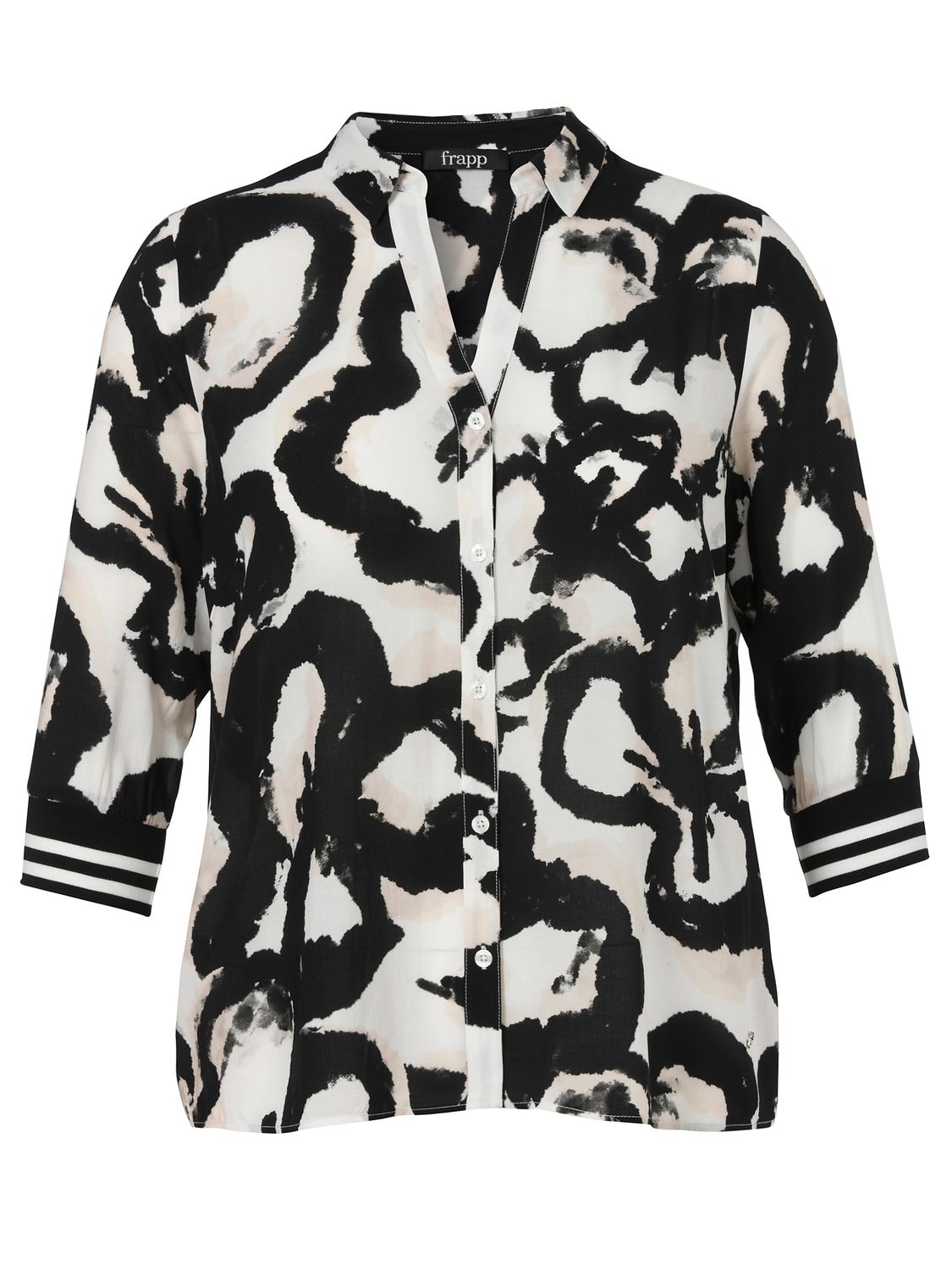 Frapp Blouse met kraag Print 2651668
