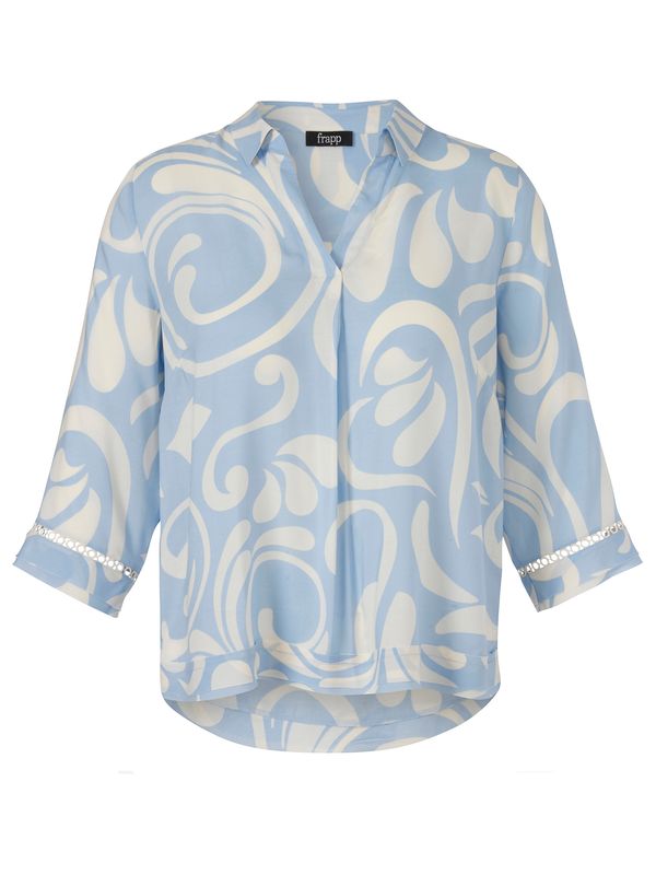 Frapp Blouse Blauw 2652666 Frapp Blouse Blauw 2652666