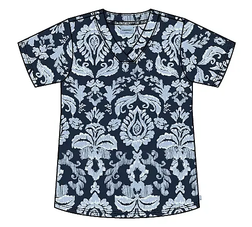 zhenzi Zh-Sylva Blouse Navy 201357