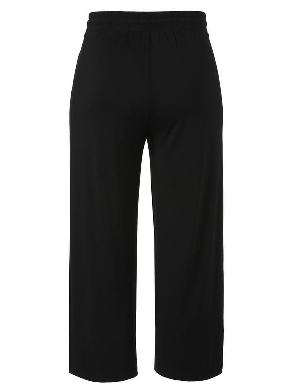 Via Appia Due Broek 7/8 ruime pijp Zwart 2622760