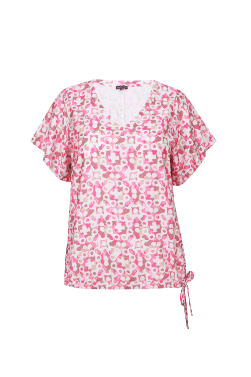Exxcellent Angelie top Sunkissed Coral/Berry Fuchsia 26ZFZE06