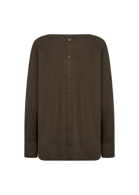 Wasabi Concept WA-SAMANDA 1 Trui Dark Olive W30111