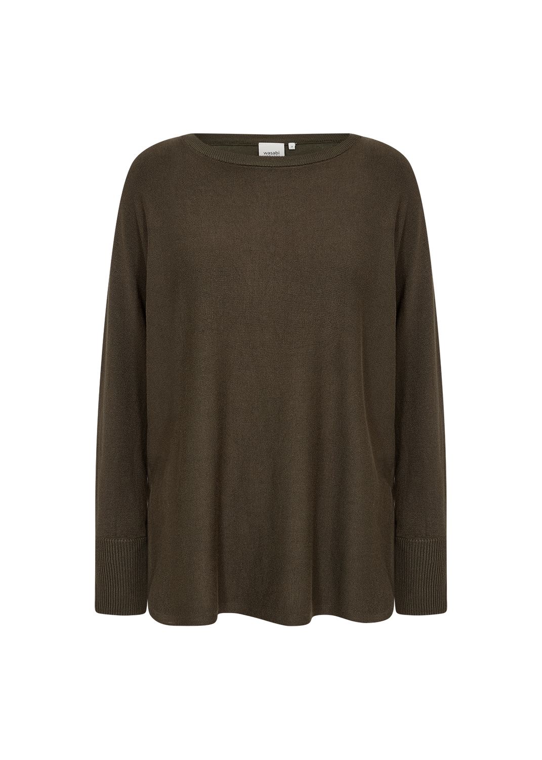 Wasabi Concept WA-SAMANDA 1 Trui Dark Olive W30111