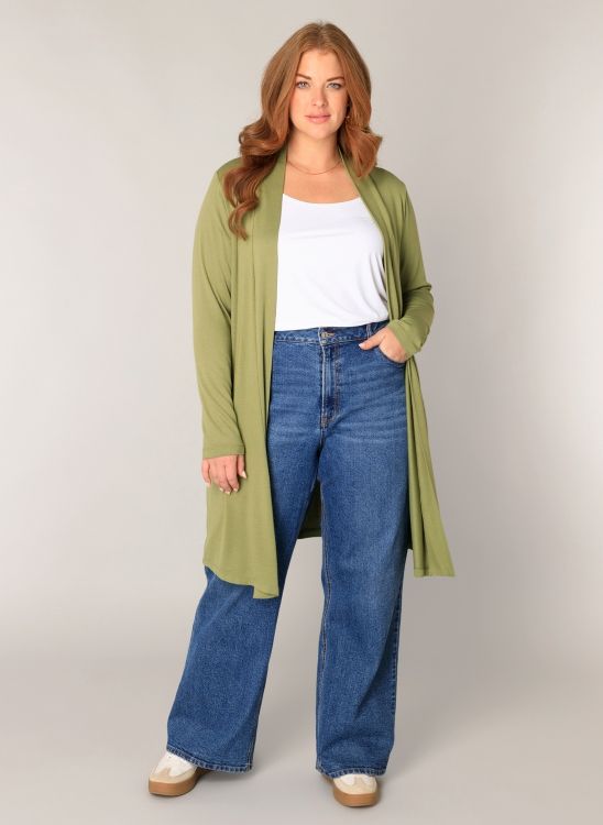 Base Level Curvy Ayla Long Green 7000001