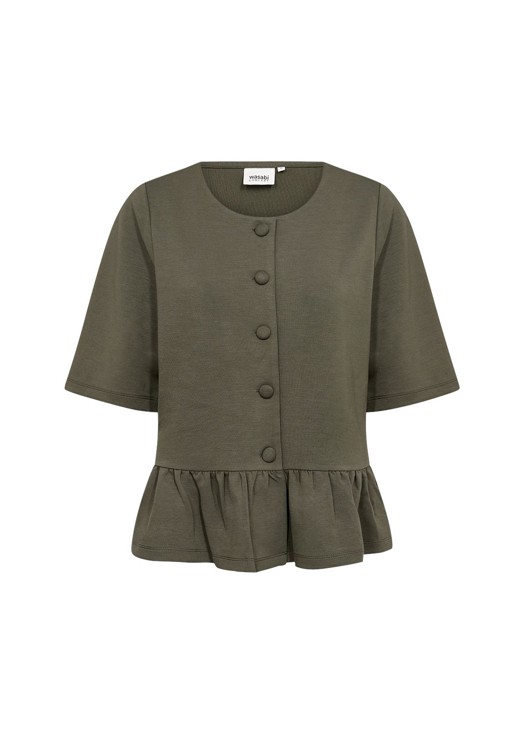 Wasabi Concept WA-SABINA 105 vestje Dark Olive W20629