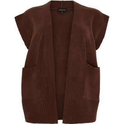No.1 by Ox mouwloos vest Dune Beige 63343