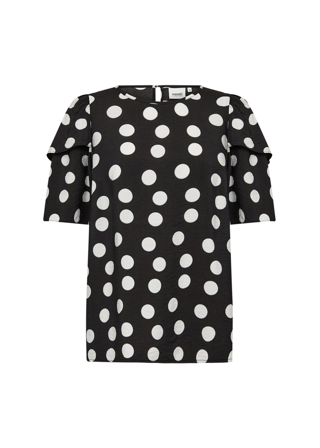 Wasabi Concept WA-ANAYA 1 Blouse Zwart W10865