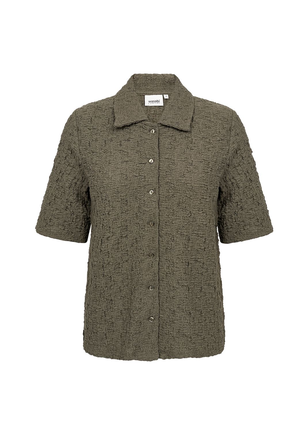 Wasabi Concept WA-ALBERTA 1 blouse Dark Olive W20636