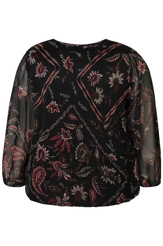 zhenzi ZH-Keara 1446 Blouse Warm Blush 201446