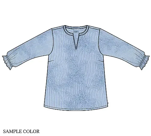 zhenzi ZH Kerry 1455 Blouse Palace blue 201455