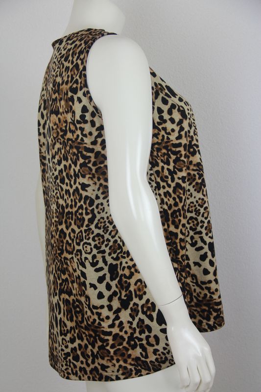 Only-M Top ZM 002 Roma Animal Camel-Nero 235.16DG