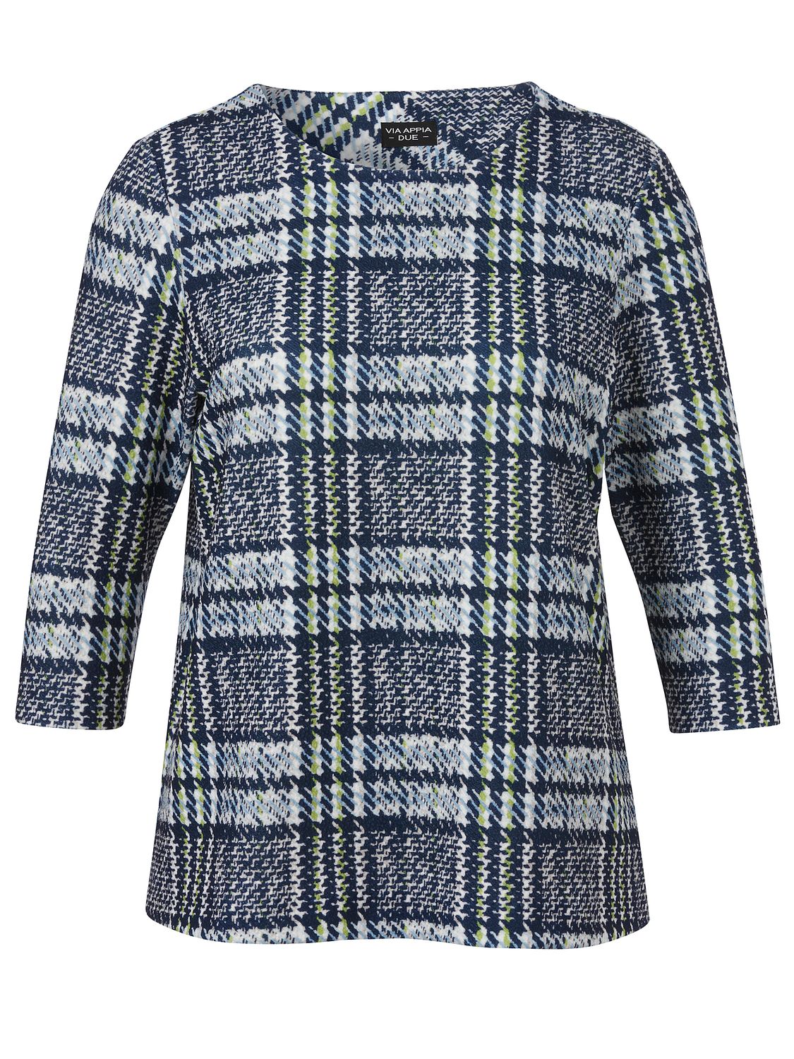 Via Appia Due Sweatshirt Marine print 2614769