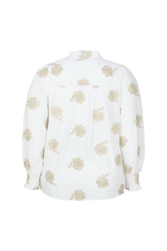 Exxcellent Mabel top Offwhite/Light Camel 26NQE19