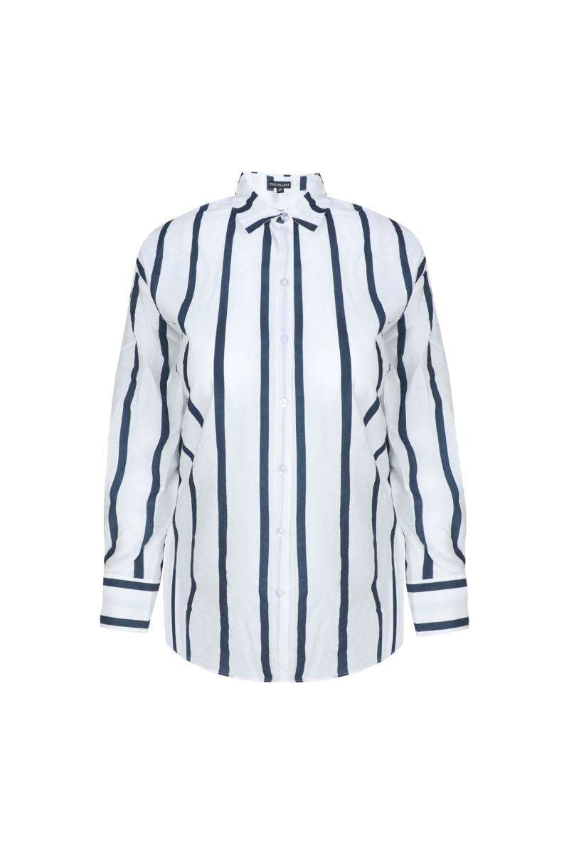 Exxcellent Inena blouse Offwhite/Eclipse 26NQE21